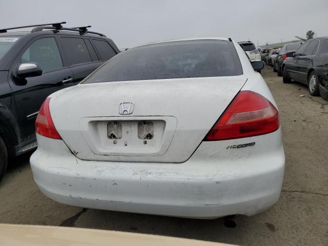 1HGCM72283A029660 - 2003 HONDA ACCORD LX WHITE photo 6