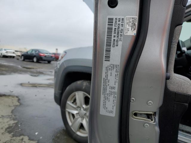 3C4NJDBB2NT103178 - 2022 JEEP COMPASS LATITUDE GRAY photo 13