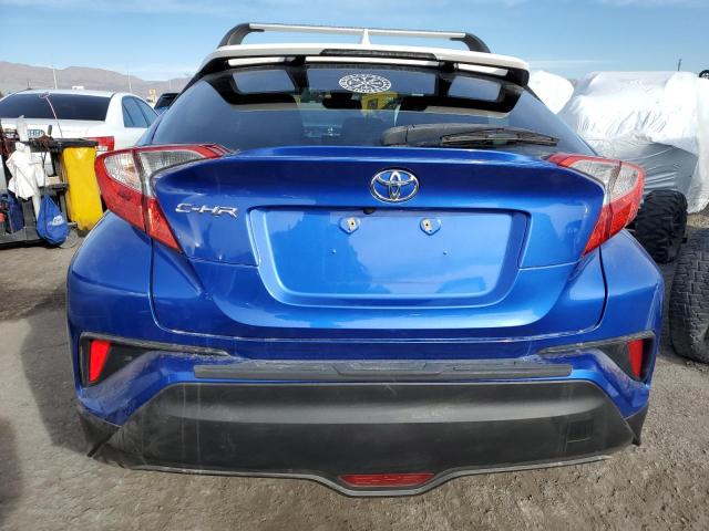 NMTKHMBX0JR024475 - 2018 TOYOTA C-HR XLE BLUE photo 6