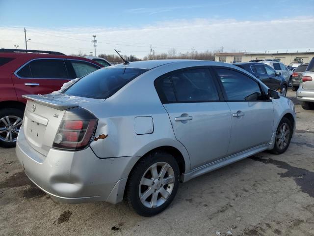 3N1AB6AP1BL632785 - 2011 NISSAN SENTRA 2.0 SILVER photo 3