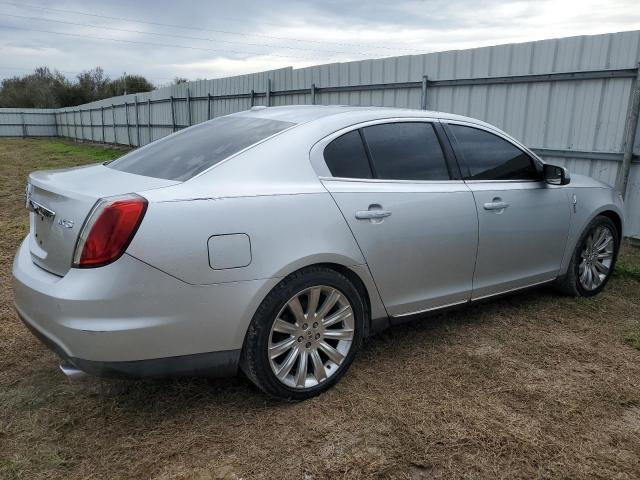 1LNHL9DR6AG614109 - 2010 LINCOLN MKS SILVER photo 3