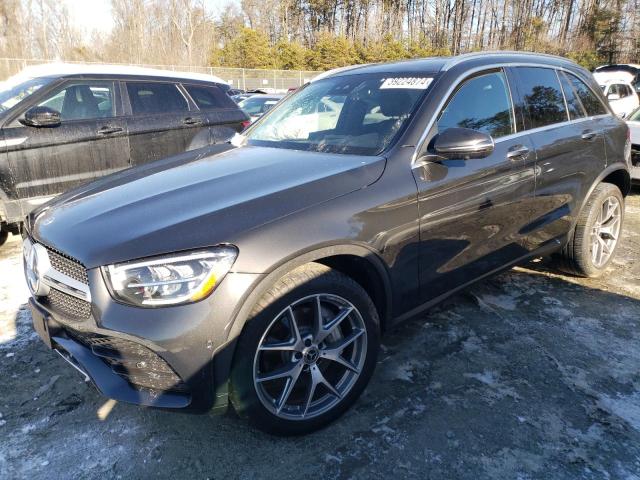 W1N0G8EB8NV363525 - 2022 MERCEDES-BENZ GLC 300 4MATIC GRAY photo 1