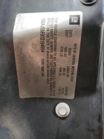 1G8AJ55F97Z194894 - 2007 SATURN ION LEVEL 2 白色 照片 12