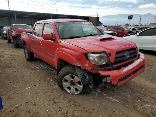 5TEMU52N56Z296783 - 2006 TOYOTA TACOMA DOUBLE CAB LONG BED RED photo 4