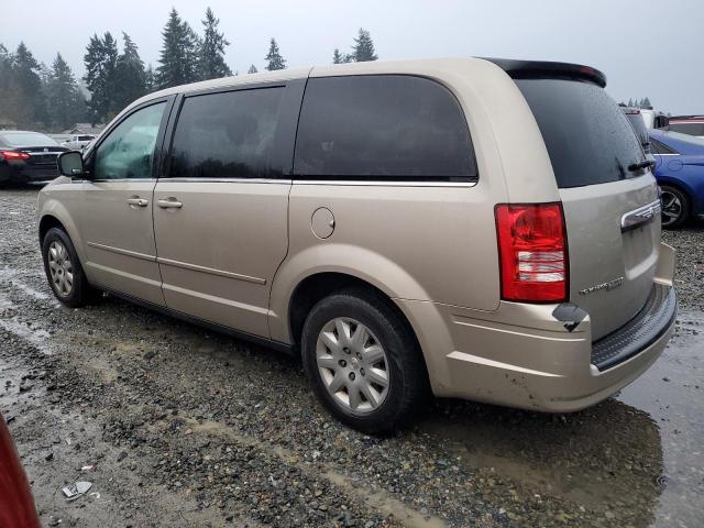 2A8HR44E59R561280 - 2009 CHRYSLER TOWN & COU LX BEIGE photo 2