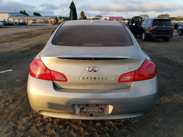 JNKBV61E88M204037 - 2008 INFINITI G35 SILVER photo 6