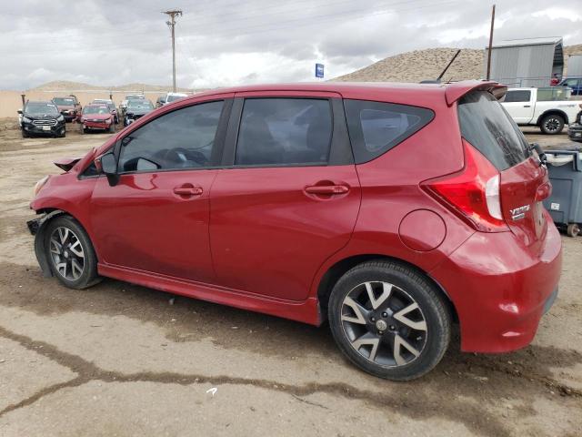3N1CE2CPXFL434895 - 2015 NISSAN VERSA NOTE S RED photo 2