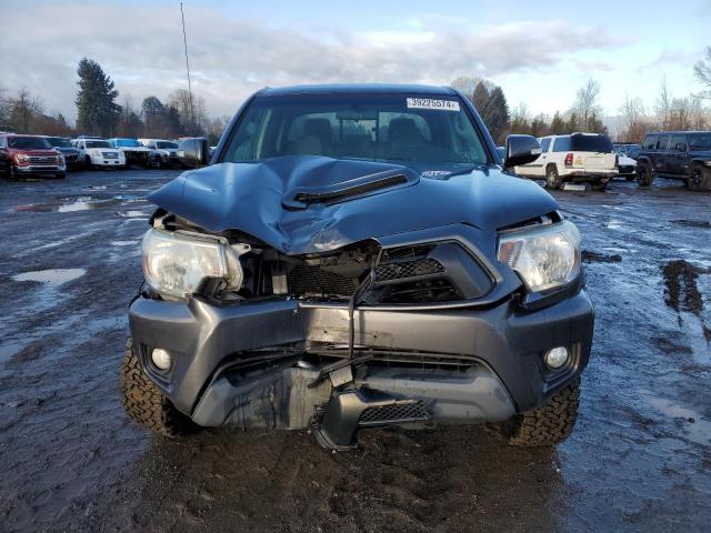 3TMMU4FN7EM072558 - 2014 TOYOTA TACOMA DOUBLE CAB LONG BED GRAY photo 5