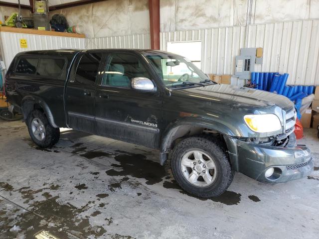 5TBBT44175S467424 - 2005 TOYOTA TUNDRA ACCESS CAB SR5 GREEN photo 4