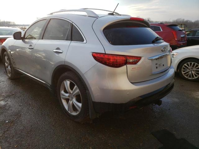 JN8AS1MWXBM734583 - 2011 INFINITI FX35 SILVER photo 2