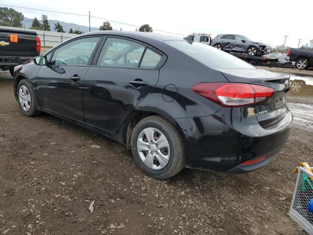 3KPFK4A75HE058678 - 2017 KIA FORTE LX BLACK photo 2