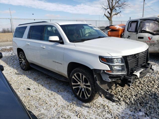 1GNSKHKC1JR385632 - 2018 CHEVROLET SUBURBAN K1500 LT WHITE photo 4