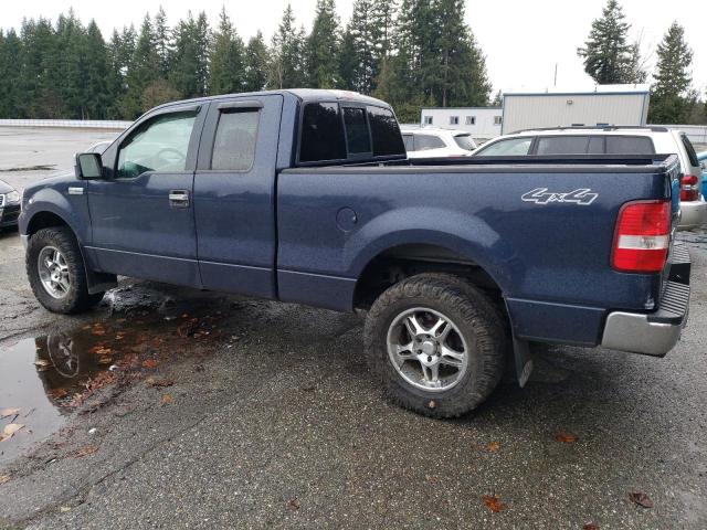 1FTPX14526KB93853 - 2006 FORD F150 BLUE photo 2