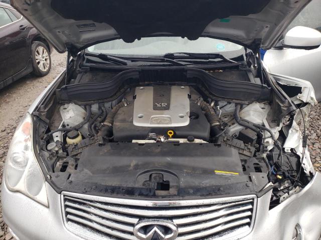 JN1AJ0HP7AM701974 - 2010 INFINITI EX35 BASE ვერცხლისფერი ფოტო 12
