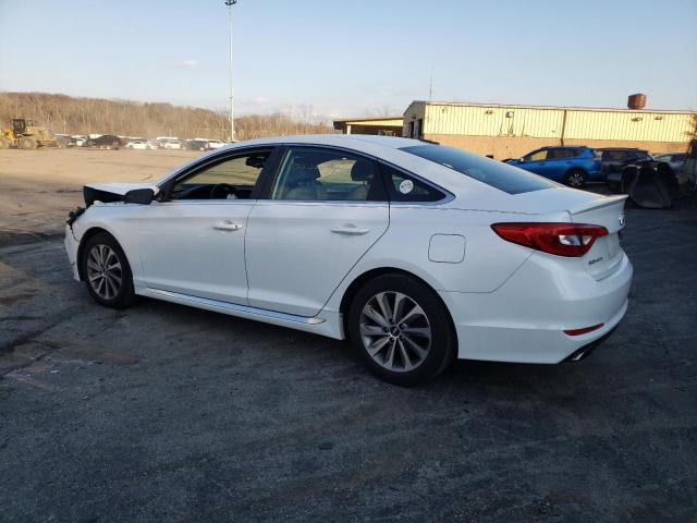 5NPE34AFXFH103932 - 2015 HYUNDAI SONATA SPORT WHITE photo 2