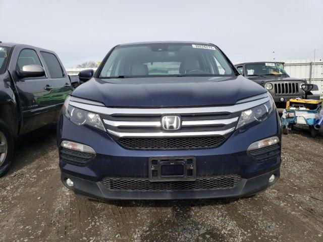 5FNYF6H6XJB062831 - 2018 HONDA PILOT EXL BLUE photo 5