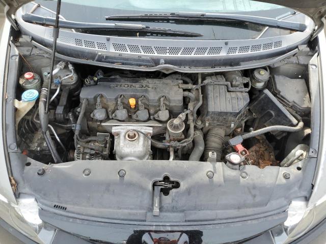 2HGFA16816H504346 - 2006 HONDA CIVIC EX GRAY photo 11