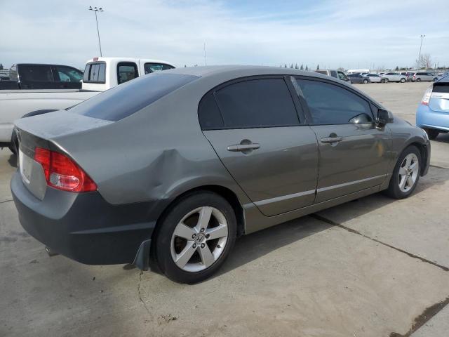 2HGFA16816H504346 - 2006 HONDA CIVIC EX GRAY photo 3