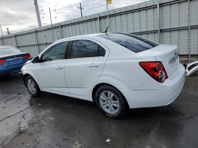 1G1JC5SH3E4187528 - 2014 CHEVROLET SONIC LT WHITE photo 2