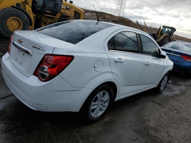 1G1JC5SH3E4187528 - 2014 CHEVROLET SONIC LT WHITE photo 3