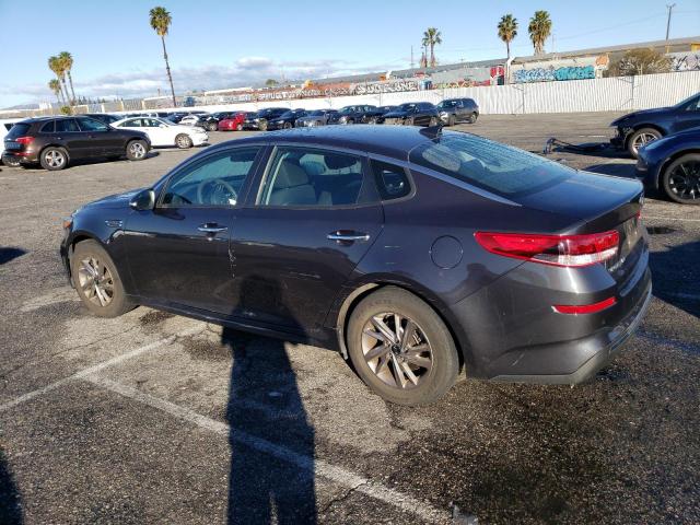 5XXGT4L34KG329935 - 2019 KIA OPTIMA LX GRAY photo 2