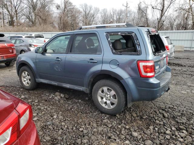 1FMCU0EG5BKA42402 - 2011 FORD ESCAPE LIMITED BLUE photo 2