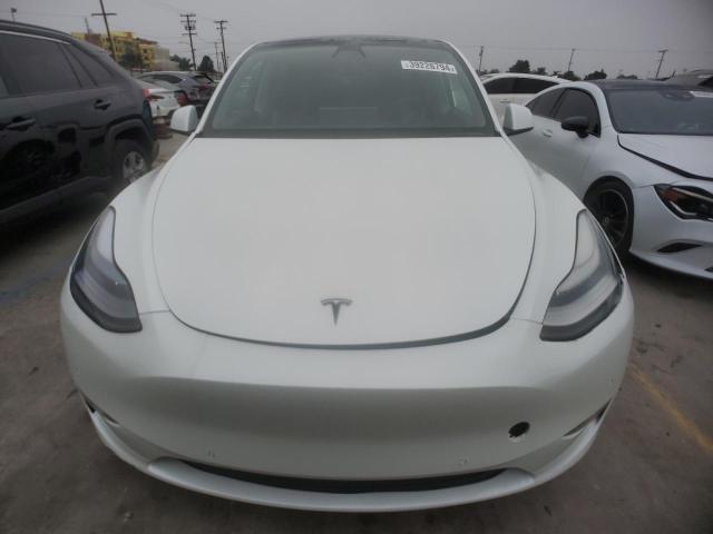 5YJYGDEE5MF072572 - 2021 TESLA MODEL Y أبيض صورة 5