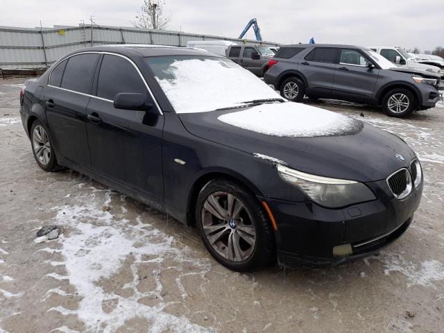 WBANU5C51AC127951 - 2010 BMW 528I BLACK photo 4