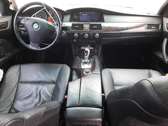 WBANU5C51AC127951 - 2010 BMW 528I BLACK photo 8