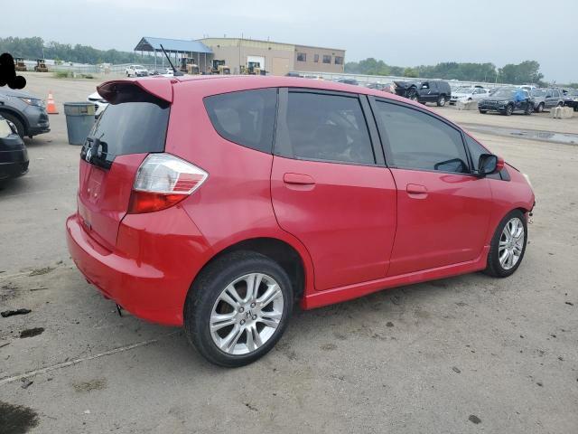 JHMGE88439S043818 - 2009 HONDA FIT SPORT RED photo 3