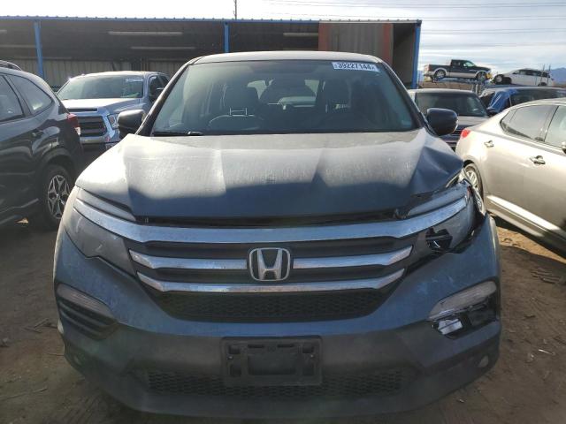 5FNYF6H3XJB035375 - 2018 HONDA PILOT EX BLUE photo 5