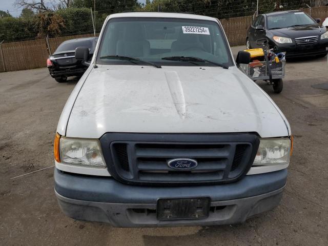 1FTYR10U34PA75533 - 2004 FORD RANGER WHITE photo 5