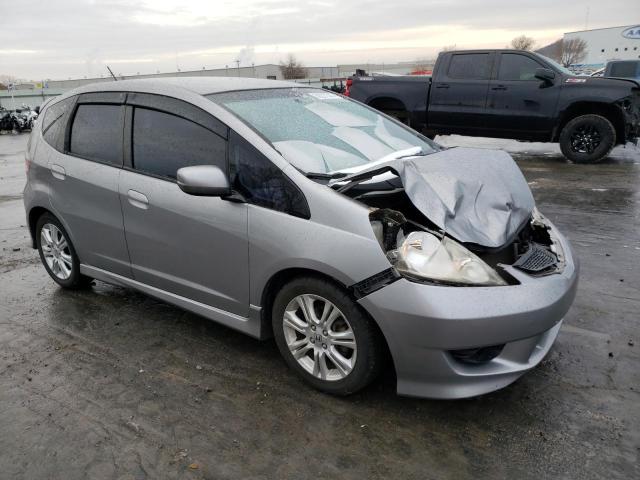 JHMGE88489S037917 - 2009 HONDA FIT SPORT SILVER photo 4