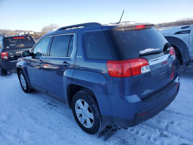 2GKALSEK6D6301116 - 2013 GMC TERRAIN SLE BLUE photo 2