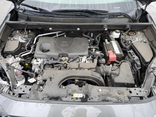 2T3H1RFV4KC018198 - 2019 TOYOTA RAV4 LE GRAY photo 12