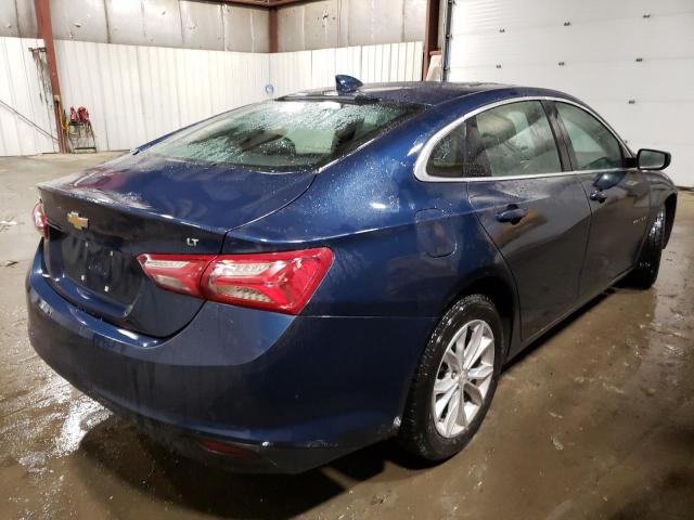 1G1ZD5ST6NF131835 - 2022 CHEVROLET MALIBU LT BLUE photo 3