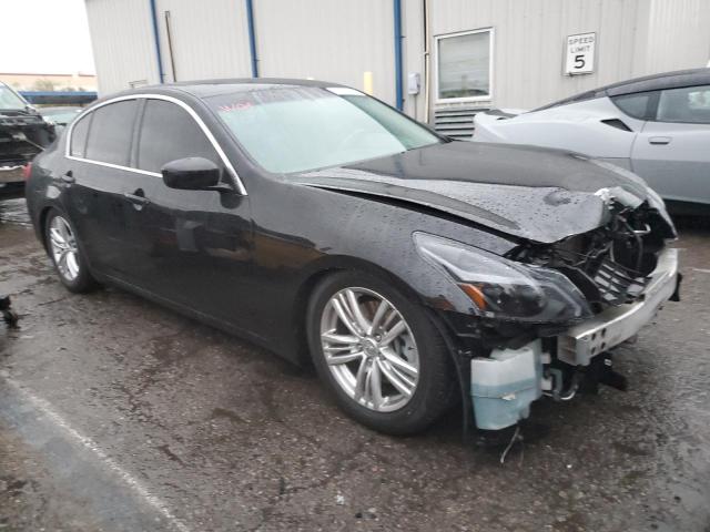 JN1CV6AP0DM725824 - 2013 INFINITI G37 BASE BLACK photo 4