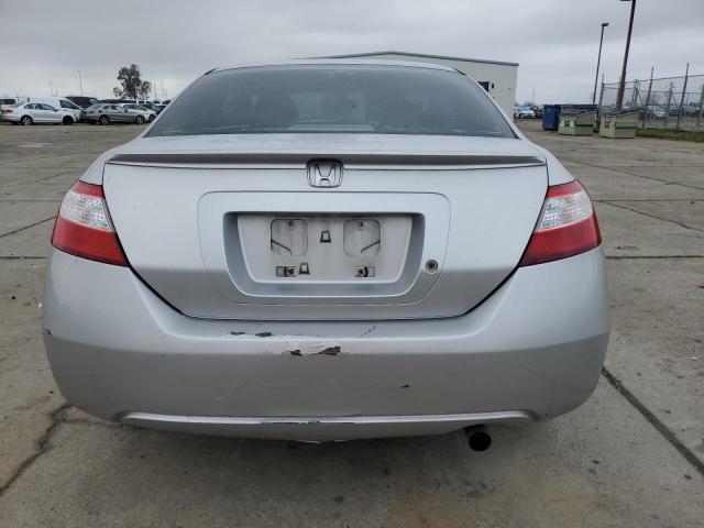 2HGFG12637H507642 - 2007 HONDA CIVIC LX SILVER photo 6