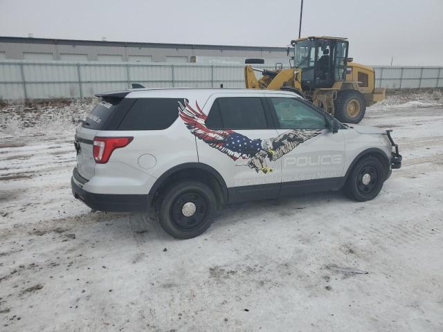 1FM5K8AR5JGC75637 - 2018 FORD EXPLORER POLICE INTERCEPTOR SILVER photo 3