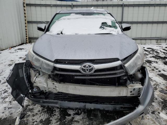 5TDJKRFH7GS503726 - 2016 TOYOTA HIGHLANDER XLE Gümüş foto 5