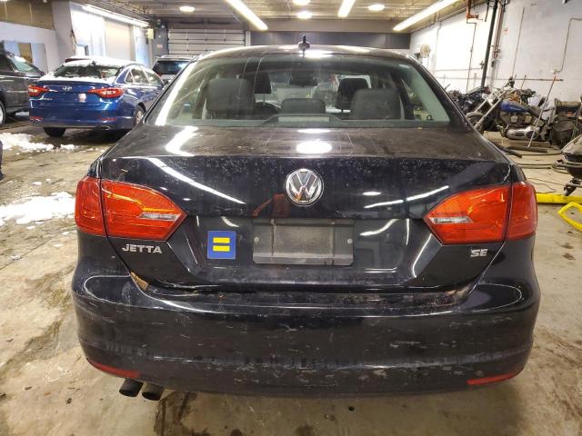 3VWD17AJ9EM273602 - 2014 VOLKSWAGEN JETTA SE BLACK photo 6