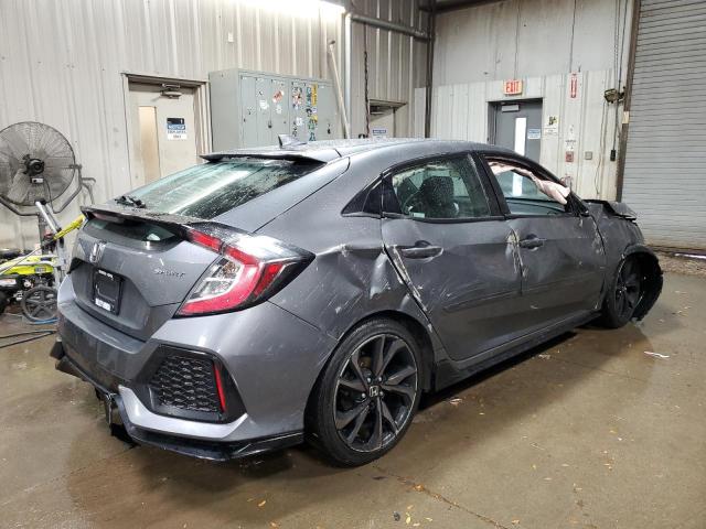 SHHFK7H42KU220375 - 2019 HONDA CIVIC SPORT GRAY photo 3