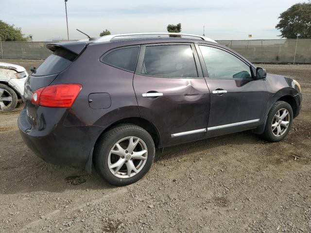 JN8AS5MVXBW309271 - 2011 NISSAN ROGUE S MAROON photo 3