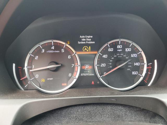 19UUB3F61KA000323 - 2019 ACURA TLX TECHNOLOGY BLACK photo 9