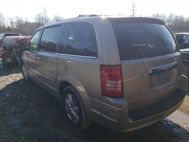 2A8HR64X49R643787 - 2009 CHRYSLER TOWN & COU LIMITED TAN photo 2