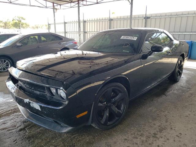 2C3CDYAG6EH162086 - 2014 DODGE CHALLENGER SXT BLACK photo 1