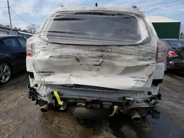 4S4WMAPD7L3454564 - 2020 SUBARU ASCENT LIMITED WHITE photo 6