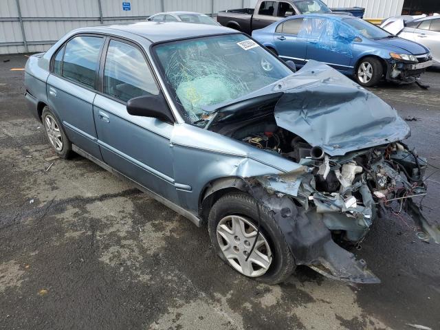 2HGEJ6616YH565531 - 2000 HONDA CIVIC BASE BLUE photo 4