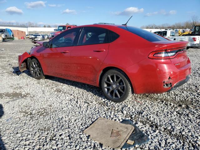 1C3CDFBB9GD564806 - 2016 DODGE DART SXT RED photo 2