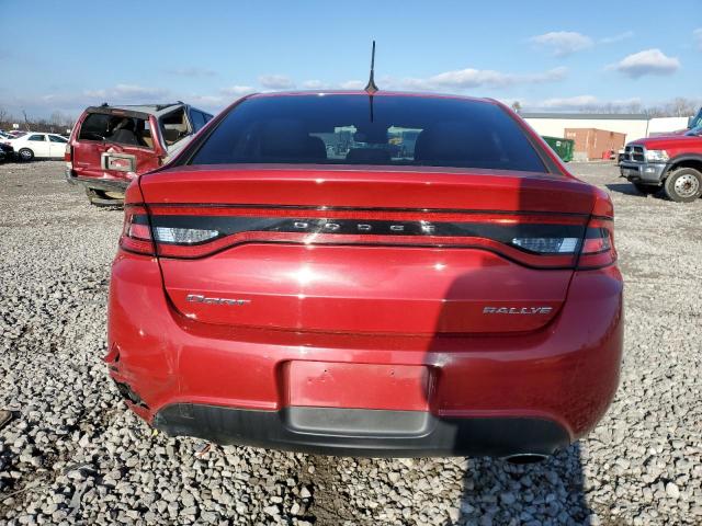 1C3CDFBB9GD564806 - 2016 DODGE DART SXT RED photo 6